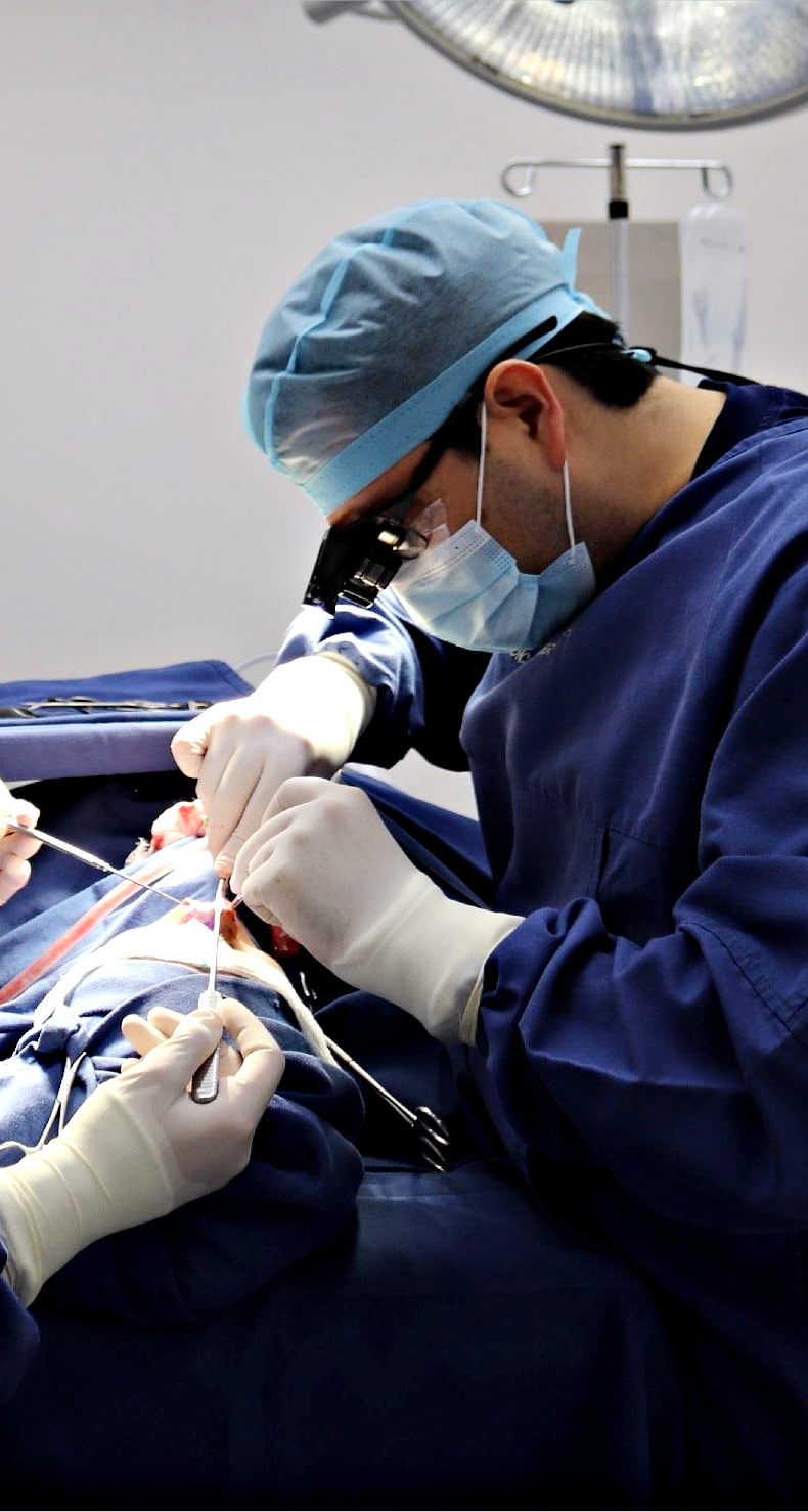 Dr. Edgar Eduardo Santos offering world-class facial plastic surgery procedures including rhinoplasty.